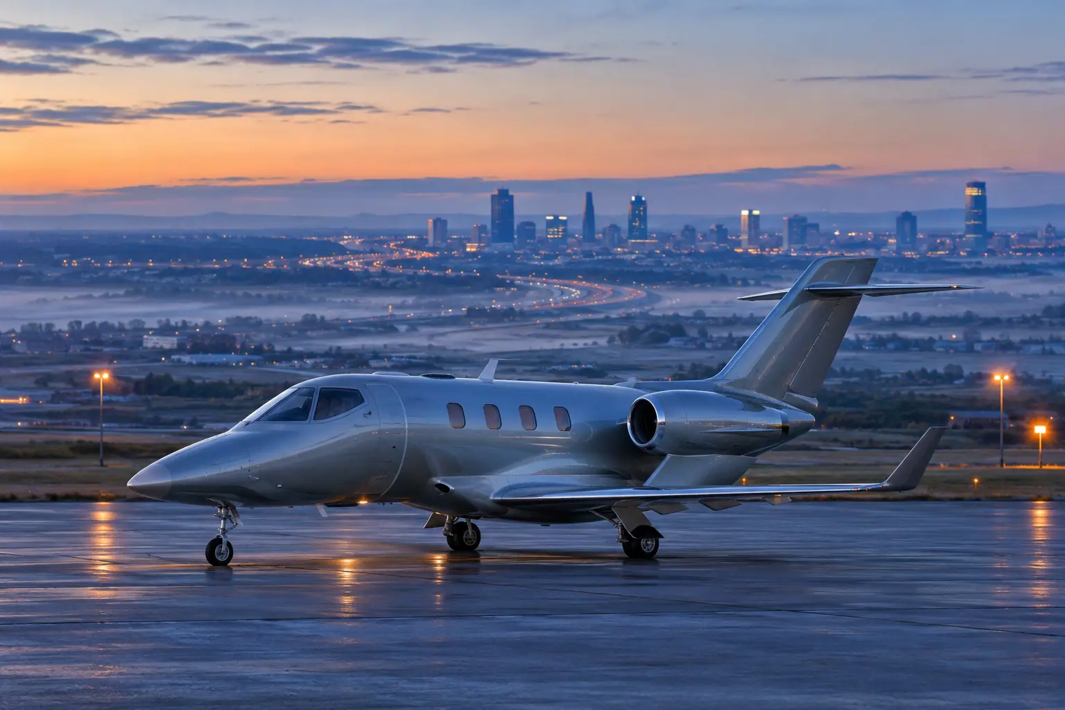 Private jet in Dallas