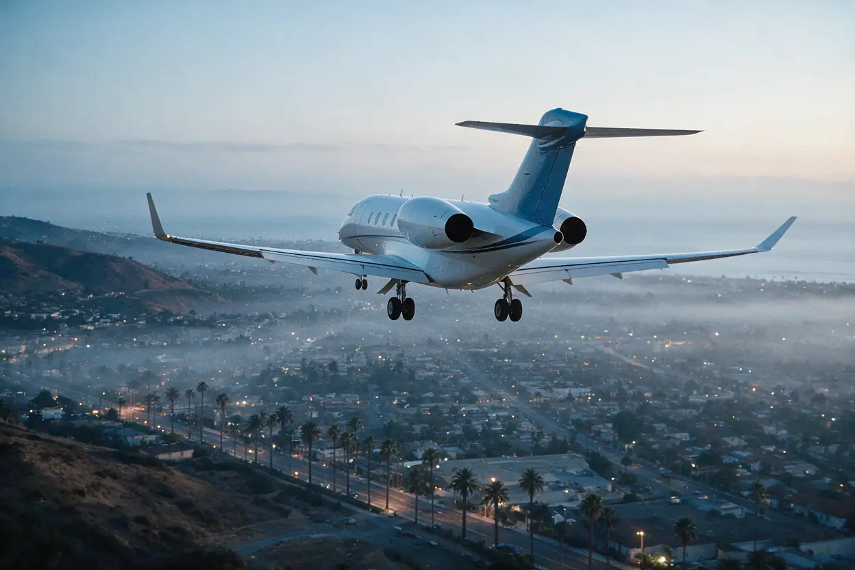 Private jet New York to Los Angeles